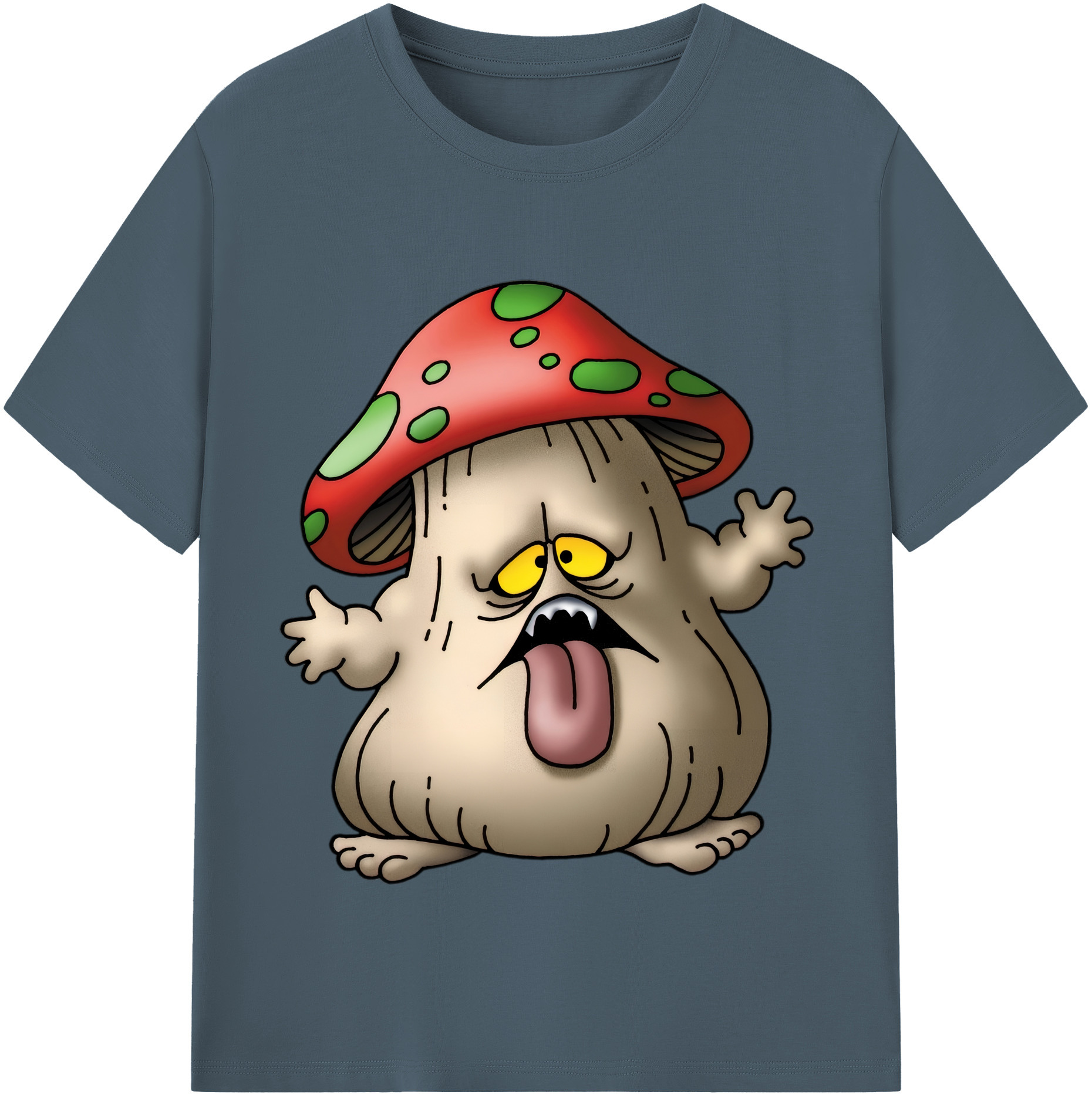 （画像用） ドラゴンクエスト Doragon Kuesuto Dragon Quest 綿100％半袖Tシャツ（フロントプリント）